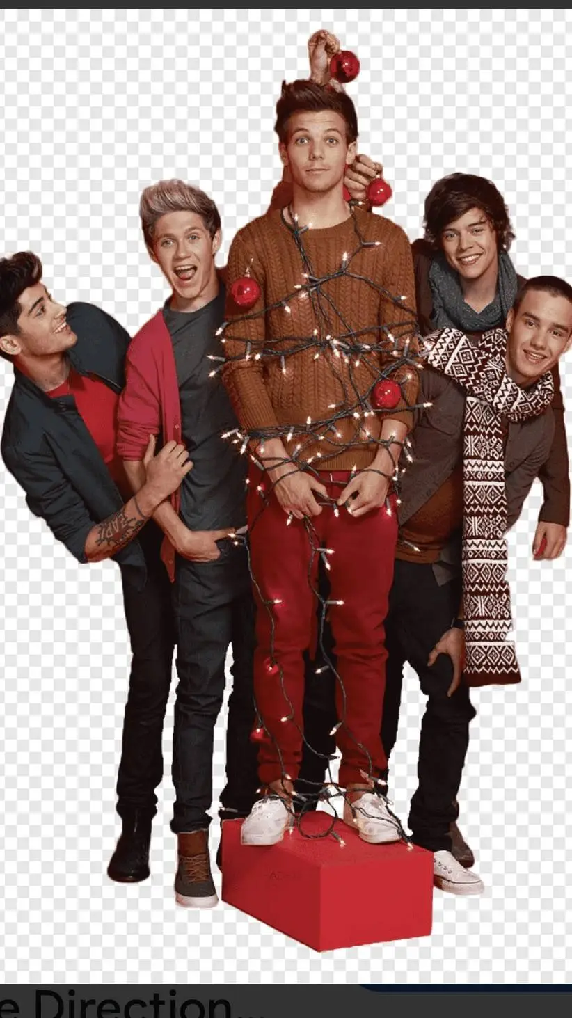 ai character: one direction ⛄🎄 background