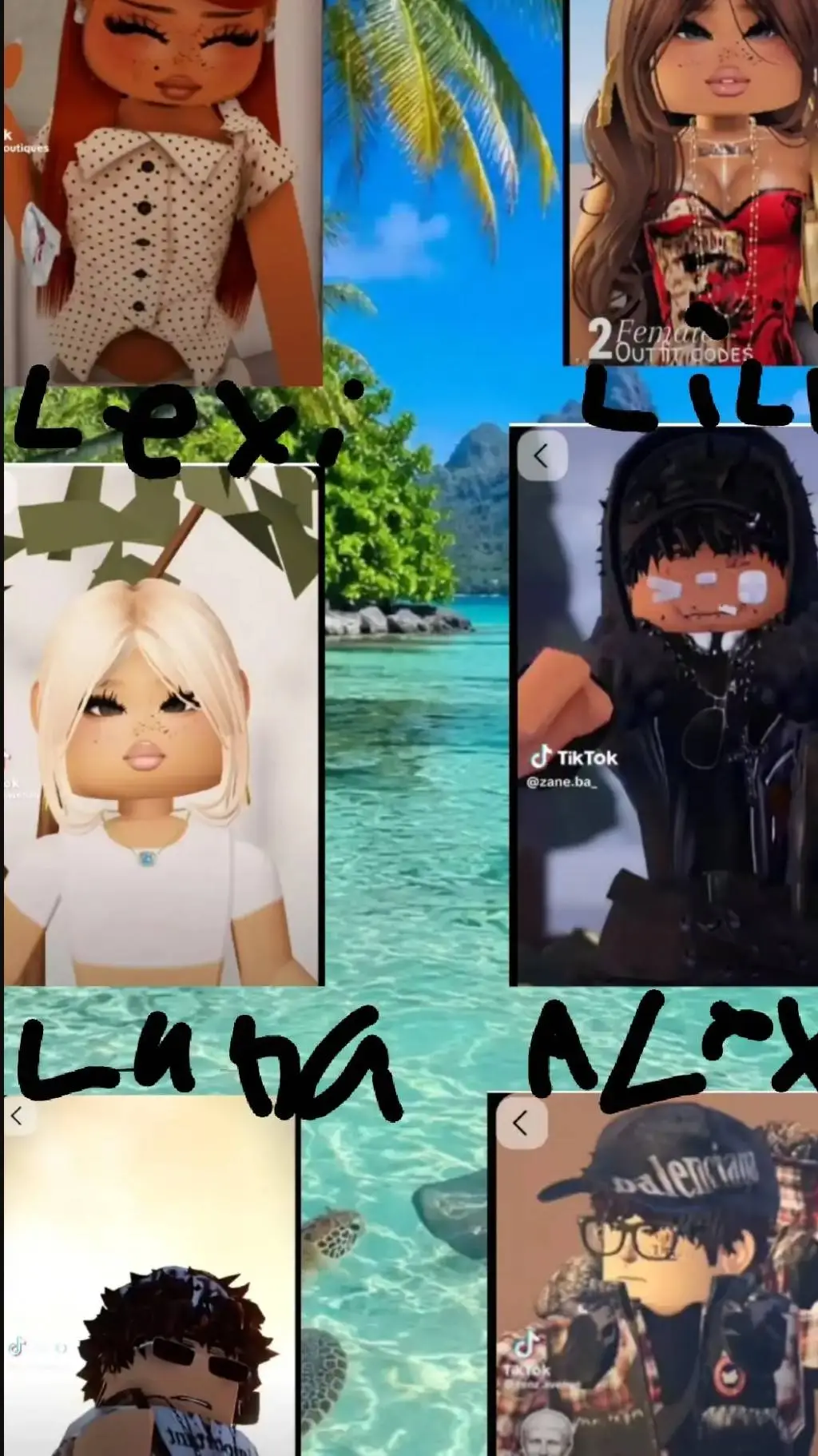 ai character: Roblox gc background