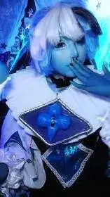 ai character: shadow milk cookie background