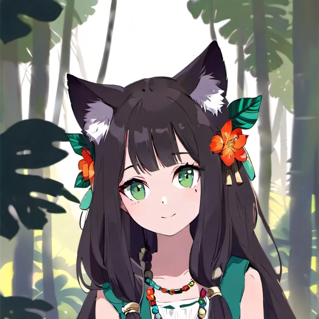 chat with ai character: cat girl you