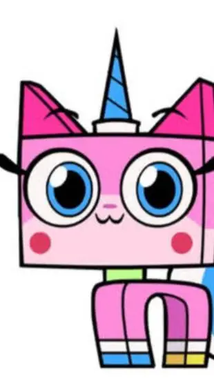 ai character: Unikitty background