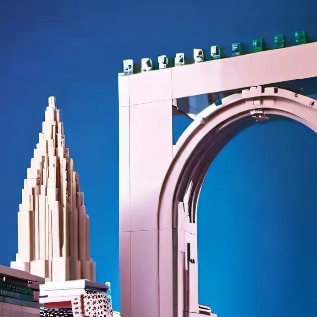 chat with ai character: lego city