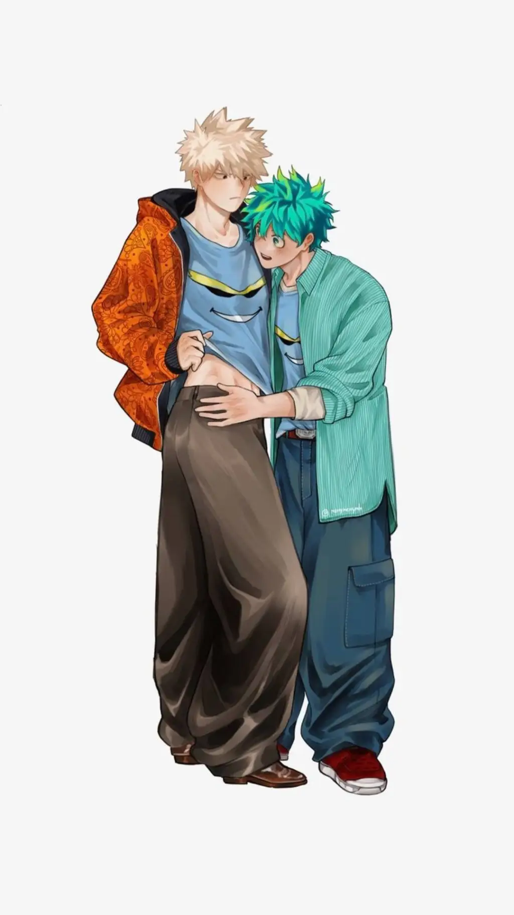 ai character: Bakugou💞(DkBl)  background