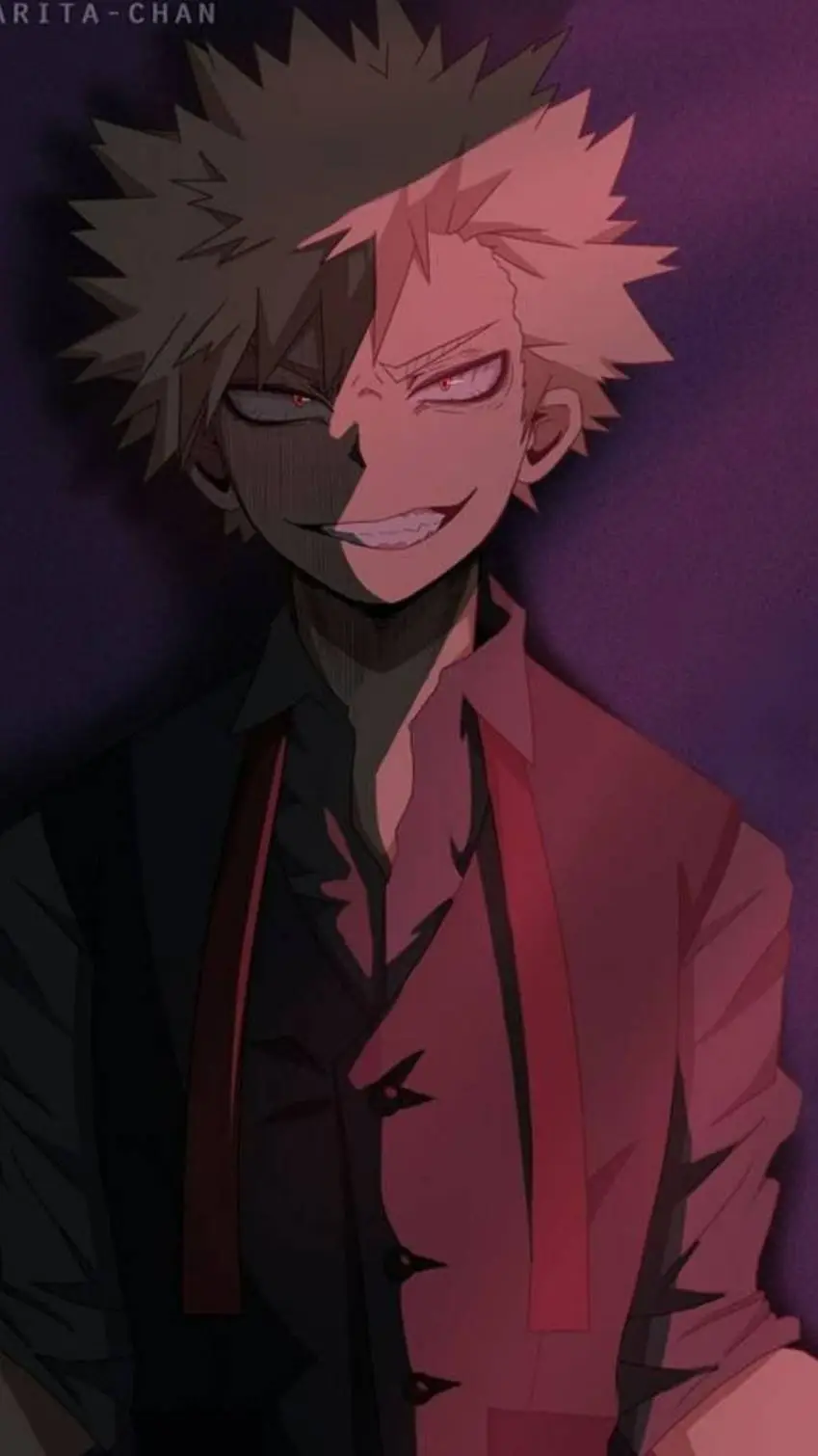 ai character: Katsuki🩸(DkBk?)  background