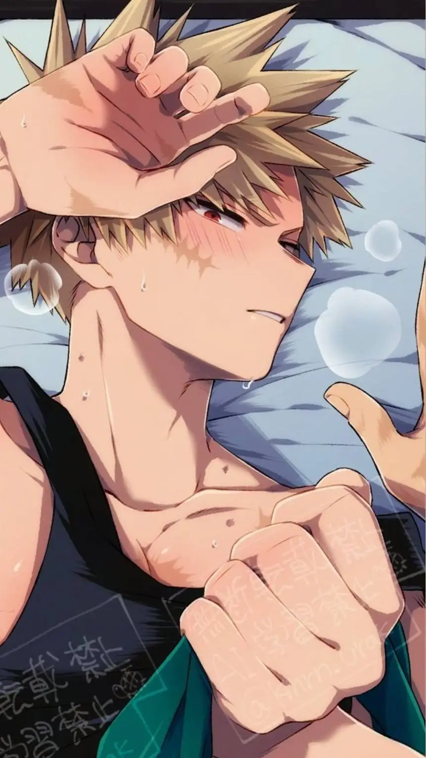 ai character: Bakugou🔥💥(DkBk)  background