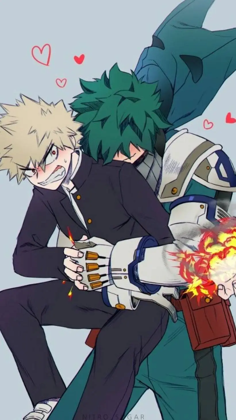 ai character: Deku💝💕(DkBk)  background