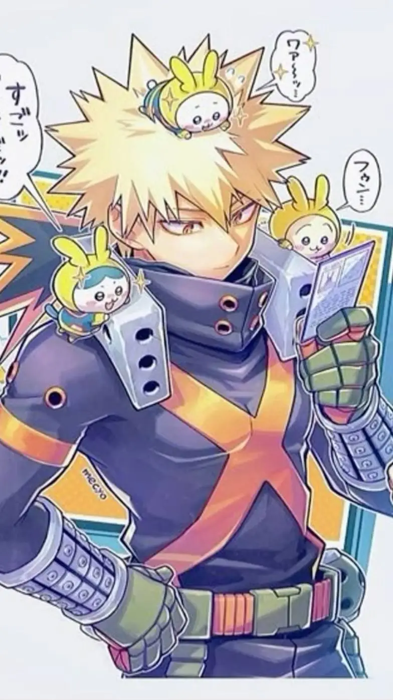 ai character: Bakugou😒(DkBk)  background