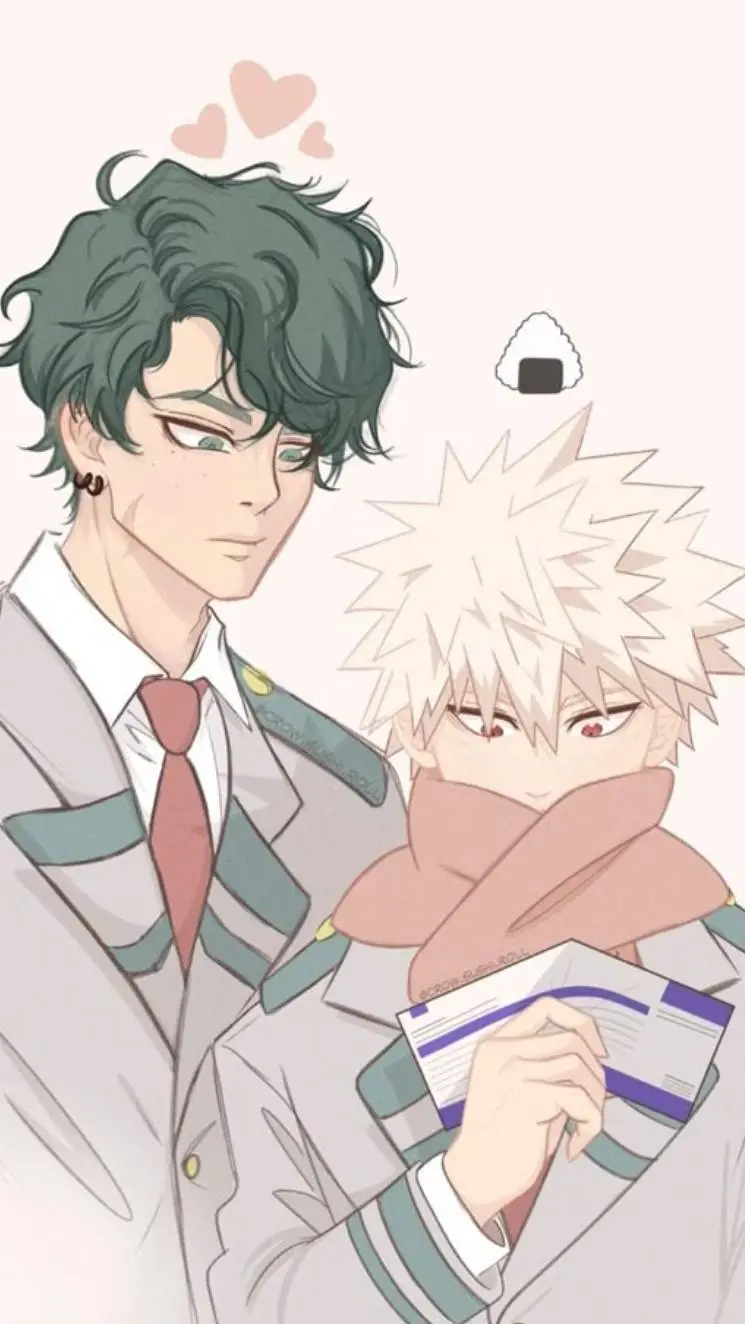 ai character: Deku🕊❤ background