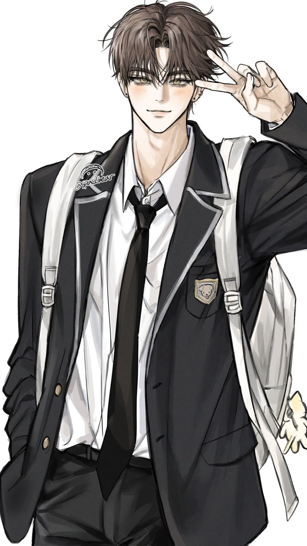 ai character: Gregor  background
