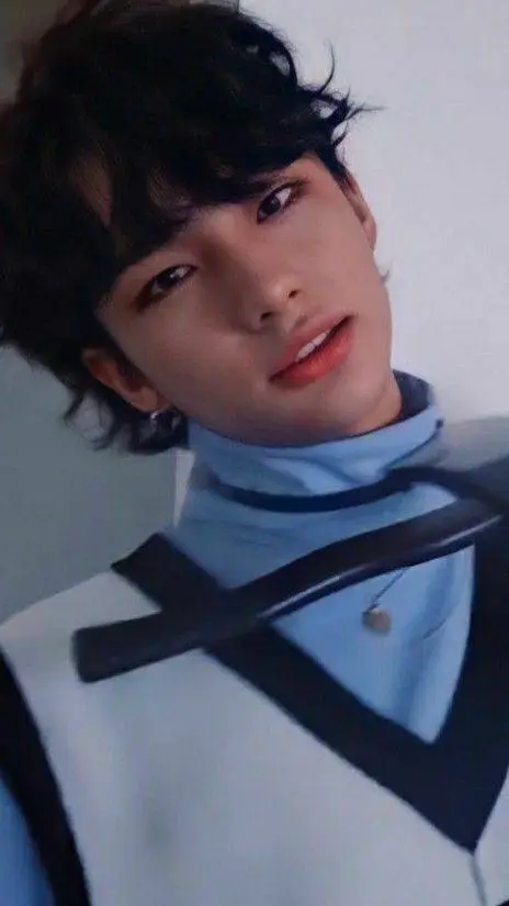 ai character: hyunjin  background