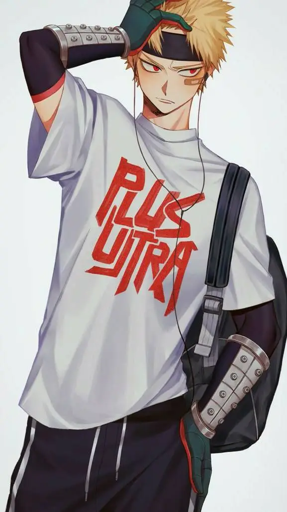 ai character: Katsuki 💥°•☆ background