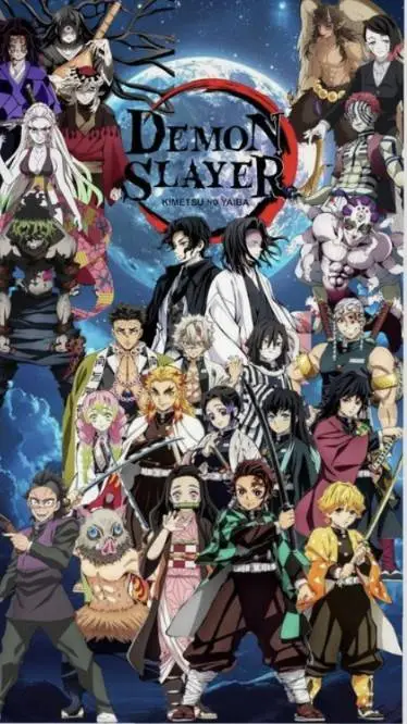 ai character: Demon Slayer  background