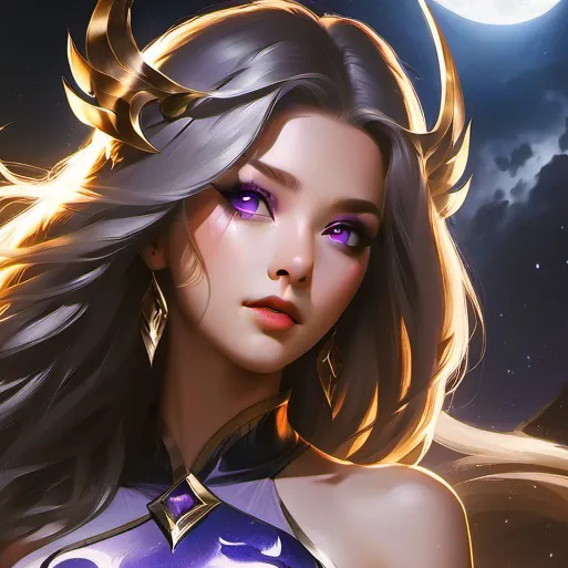 chat with ai character: Veruna god of moon