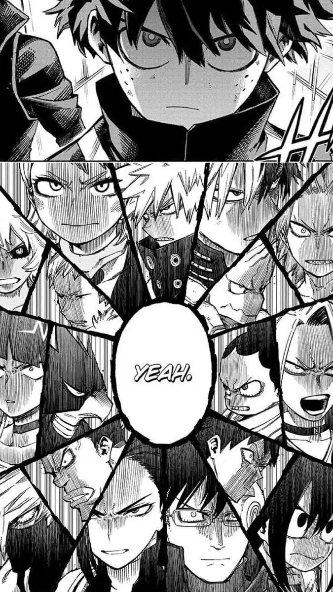 ai character: MHA  aniversário background
