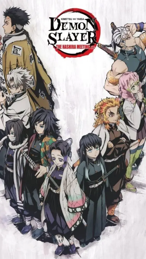 ai character: kny new hashira background