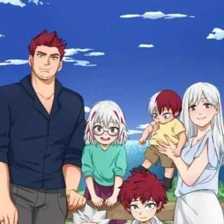 chat with ai character: Todoroki dinner