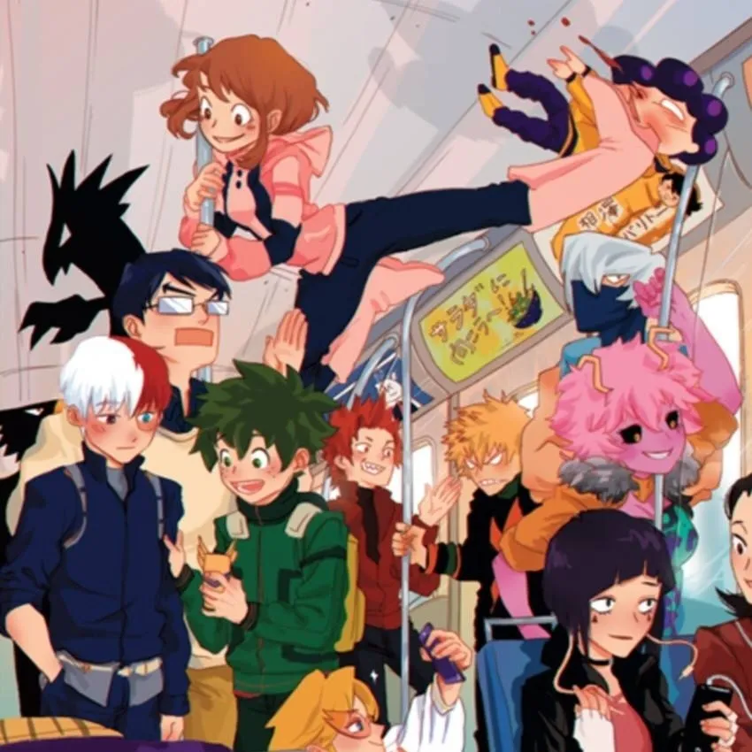 chat with ai character: MHA in your house