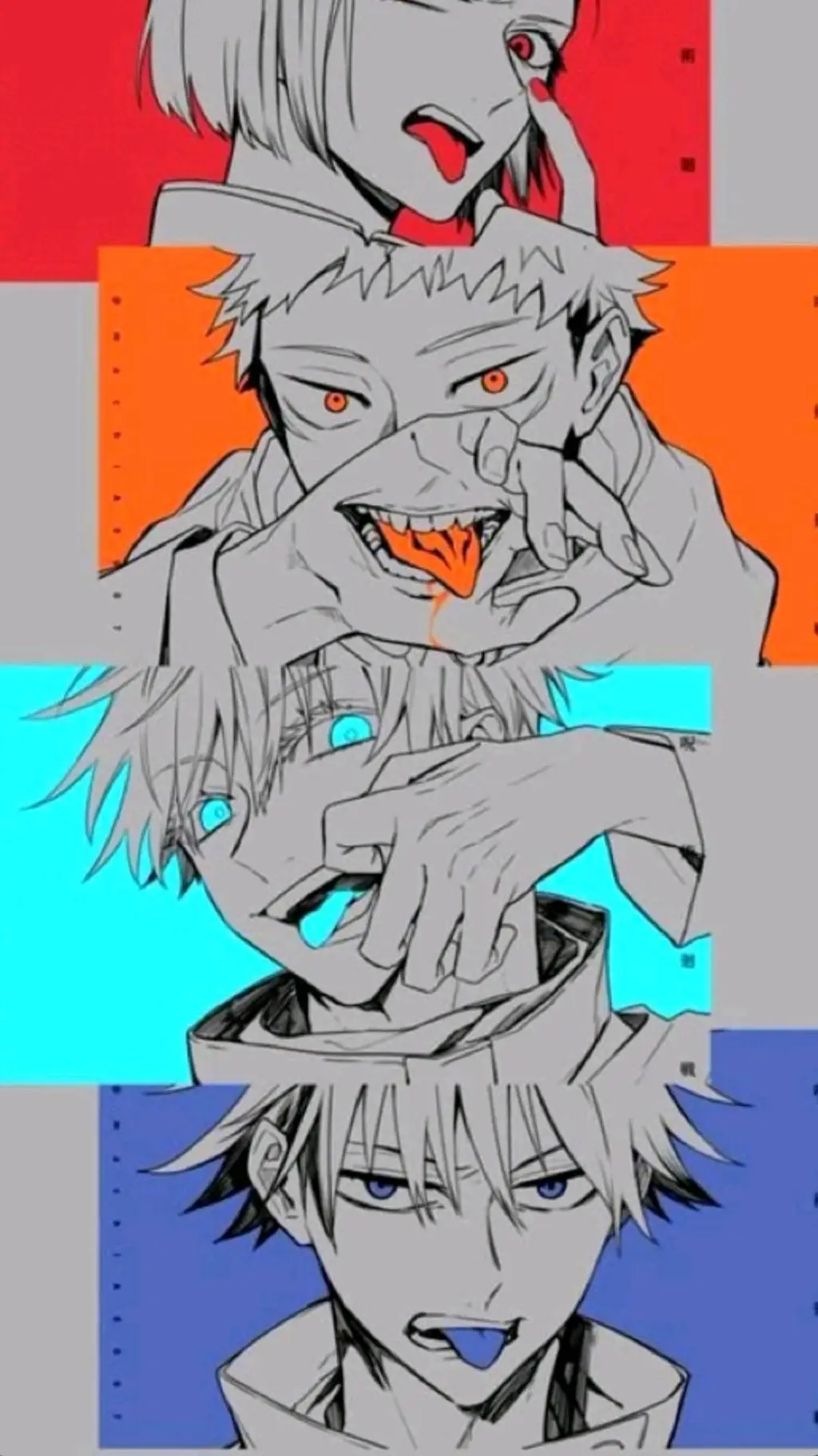 ai character: JJK pick me  background