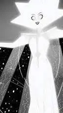 ai character: diamante blanco  background
