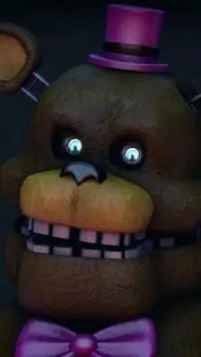 ai character: fredbear  background