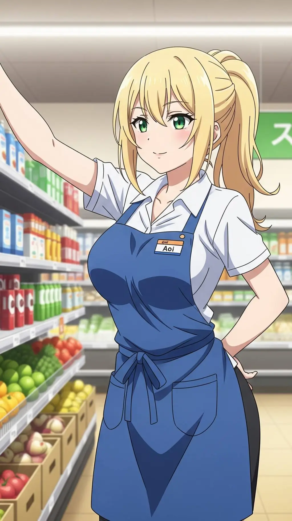 ai character: Aoi background