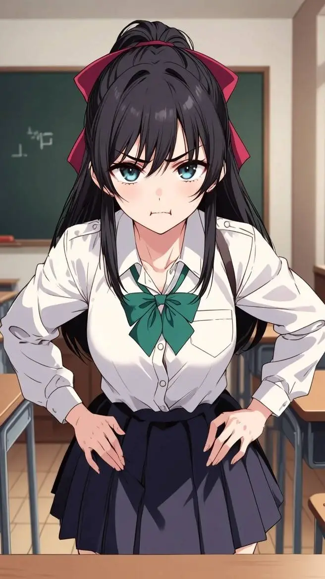 ai character: Beatriz background