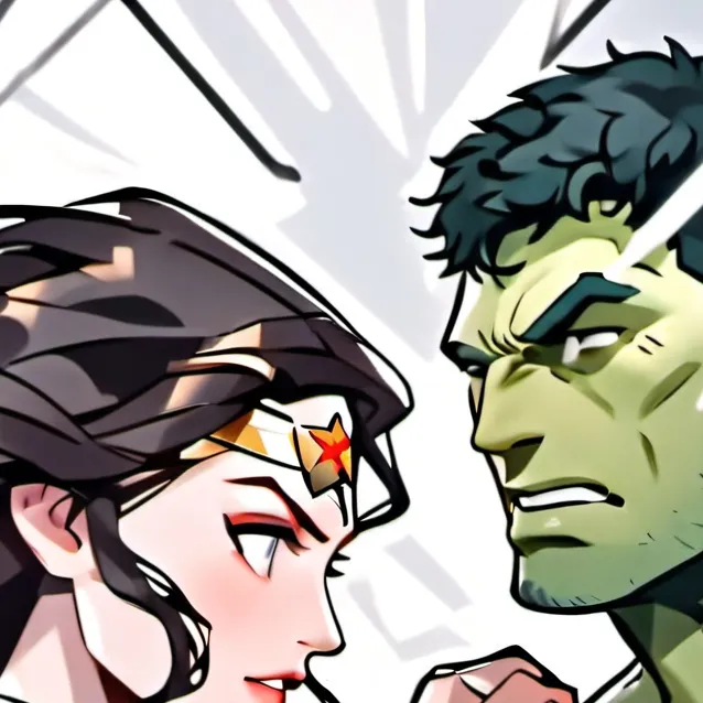 chat with ai character: ww vs the hulk
