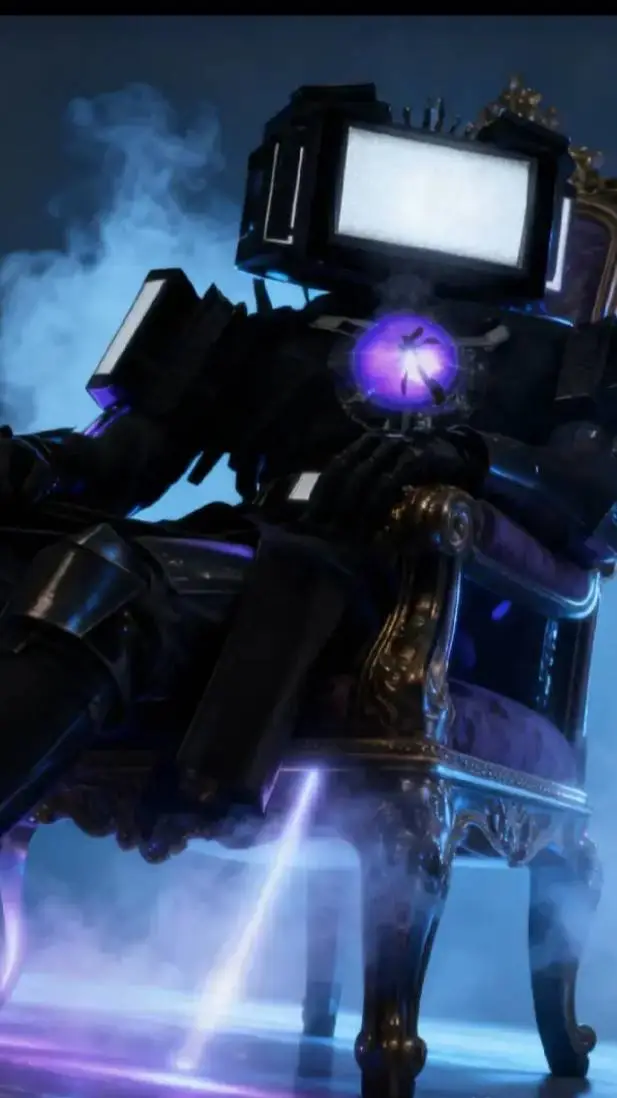 ai character: titan tv  man background