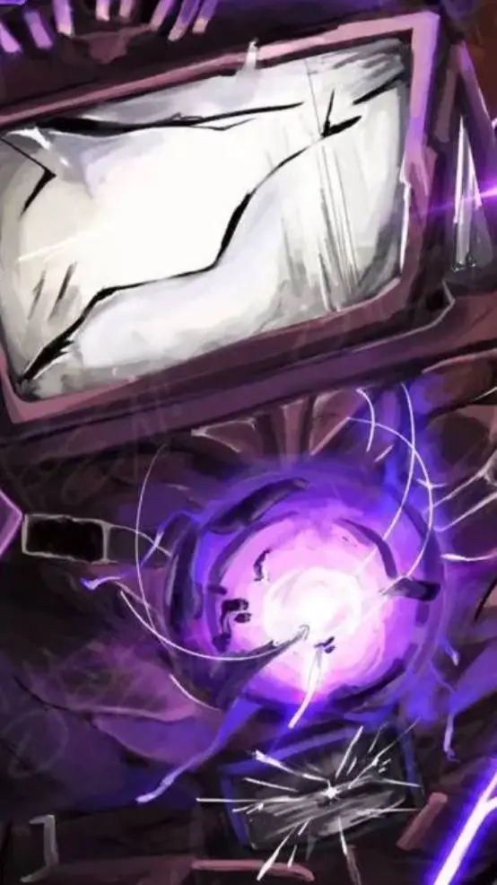 ai character: Titan tv man background