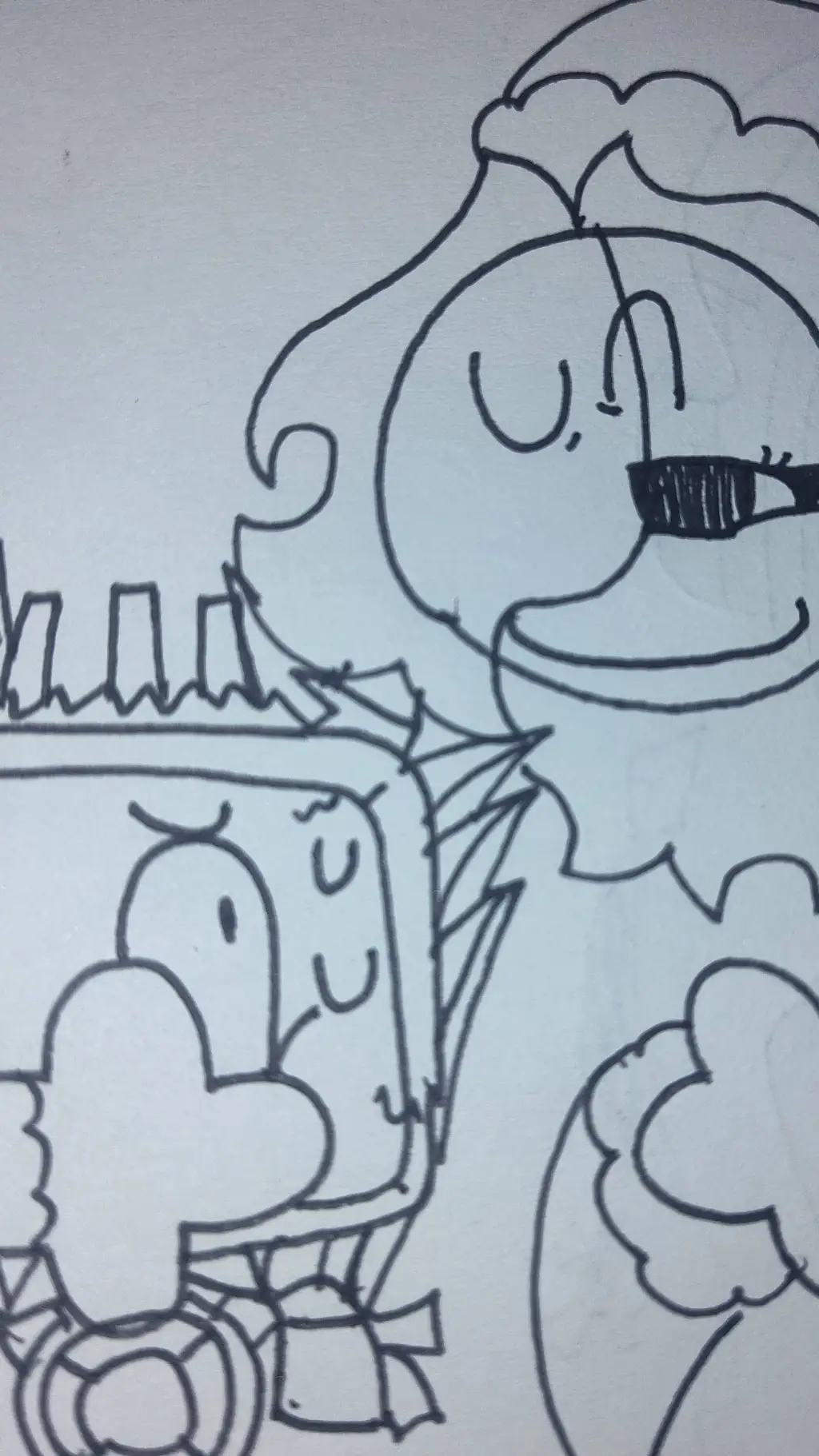 ai character: Santa me background