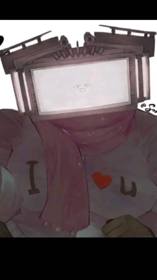 ai character: titan tv man background