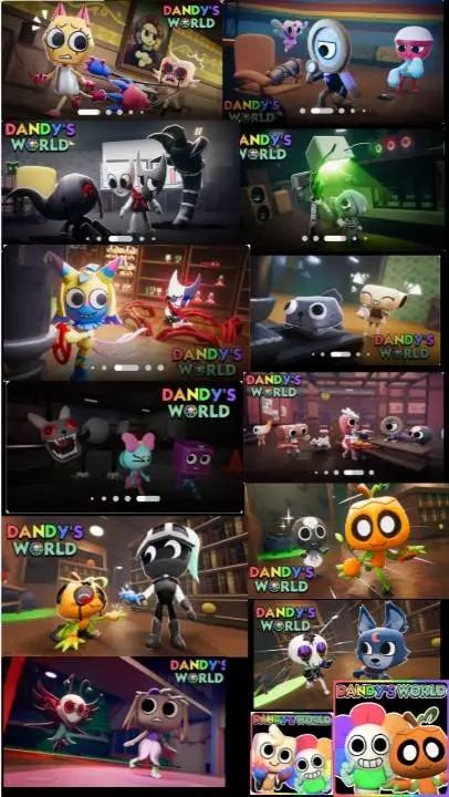 ai character: DANDY'S WORLD PLUS background