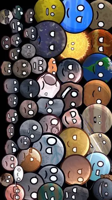 ai character: solarballs 2.0 XD  background