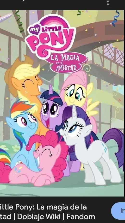 ai character: My little pony  background