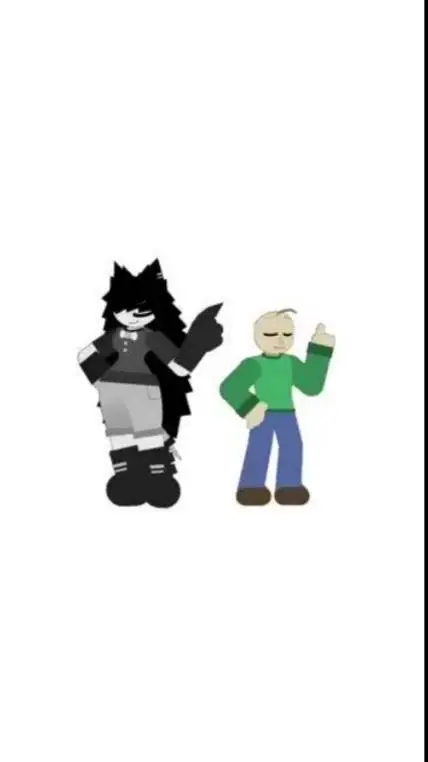 ai character: baldi basics x FPE background