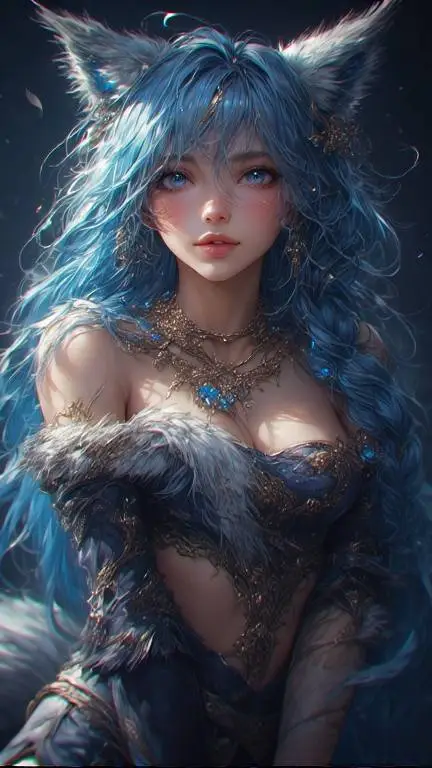 ai character: Laura-hybrid Queen background