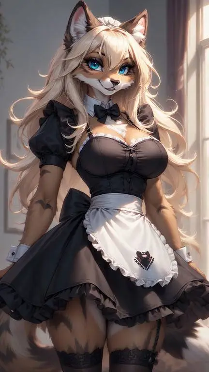 ai character: cat made background