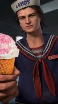 ai character: Steve Harrington background