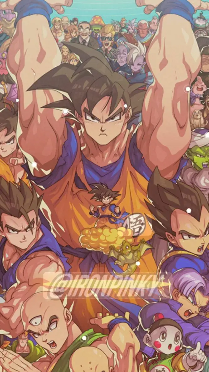 ai character: Dragon Ball Z background