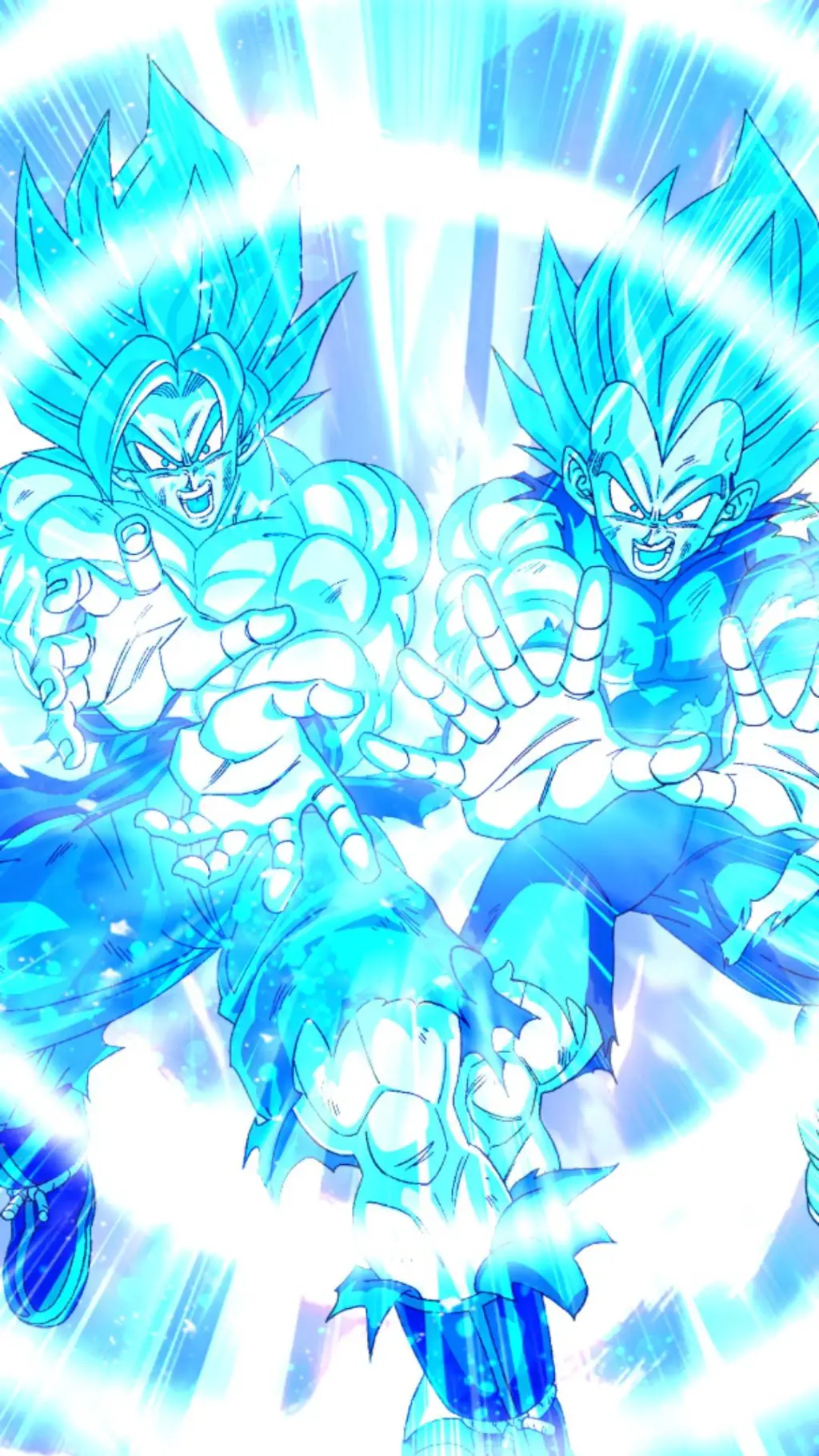 ai character: Goku and Vegeta  background
