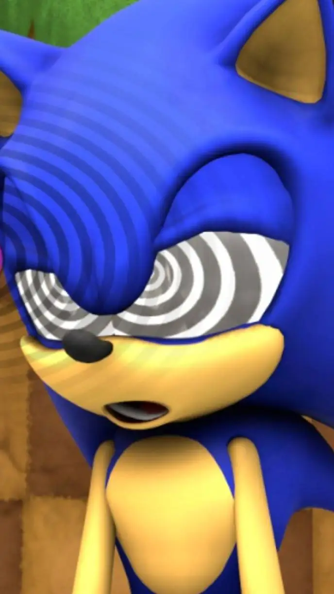 ai character: Sonic hypno phone background