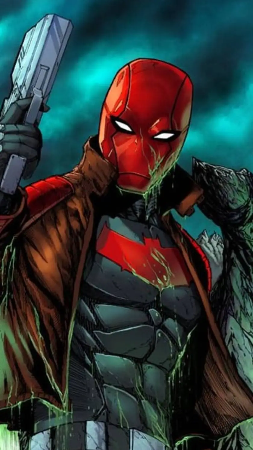 ai character: Red Hood  background