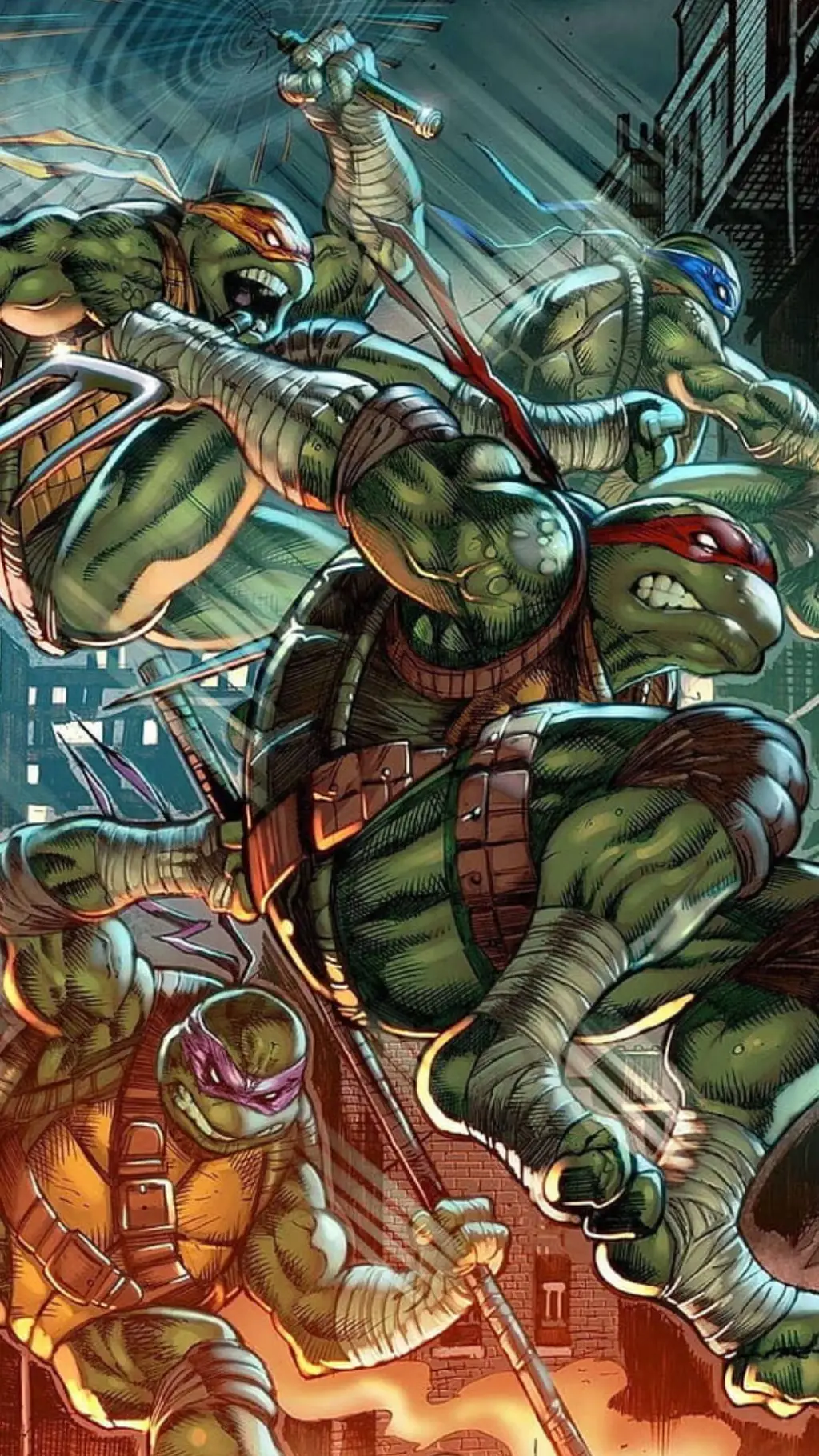 ai character: TMNT background