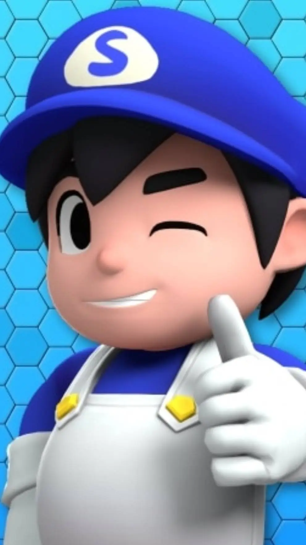 ai character: SMG4 background