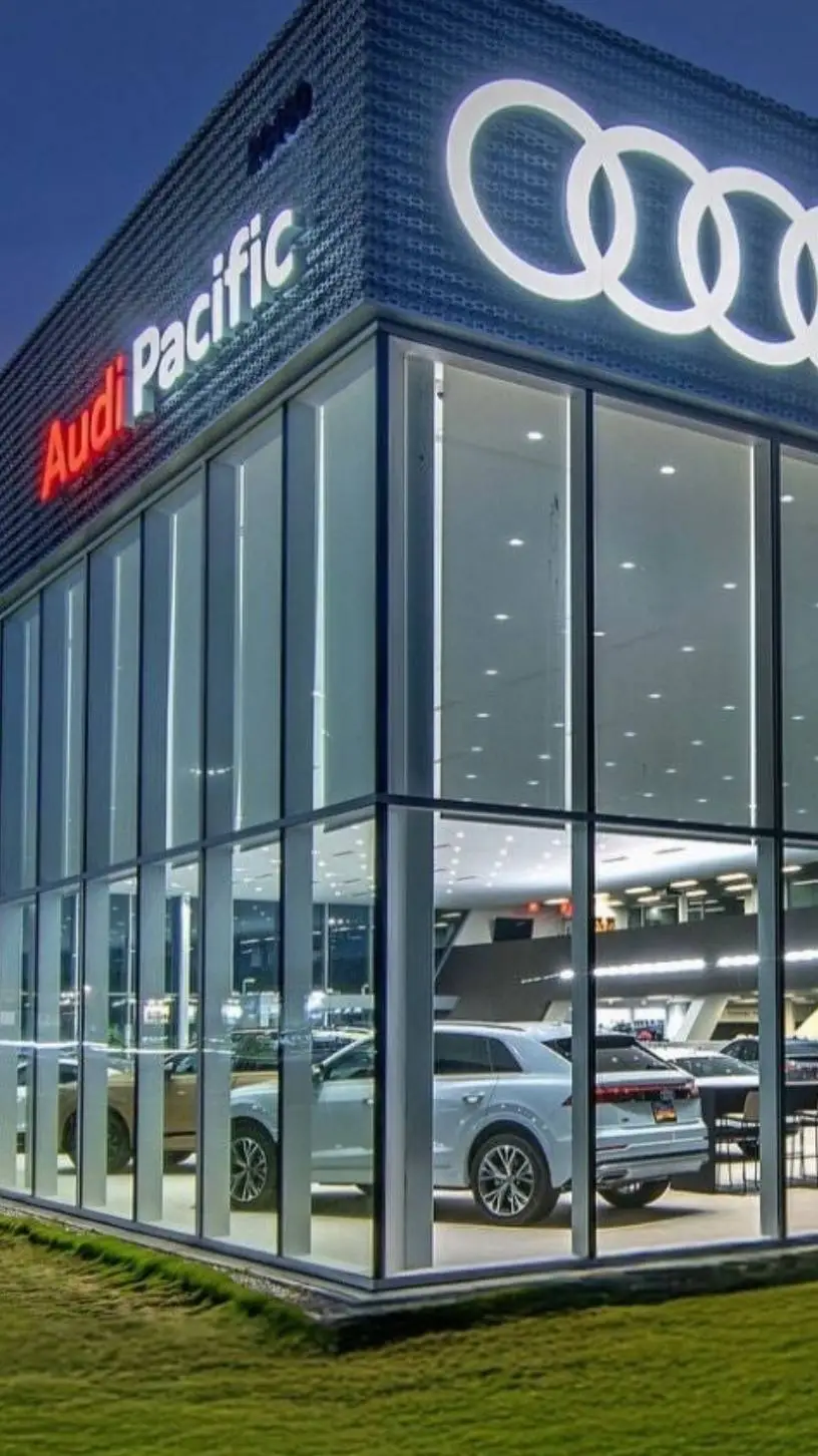 ai character: Car dealership background