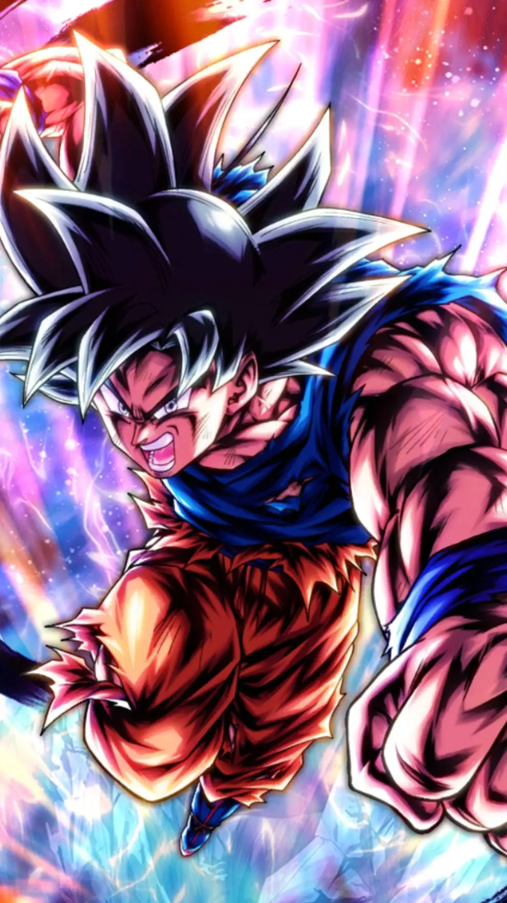 ai character: UI GOKU background