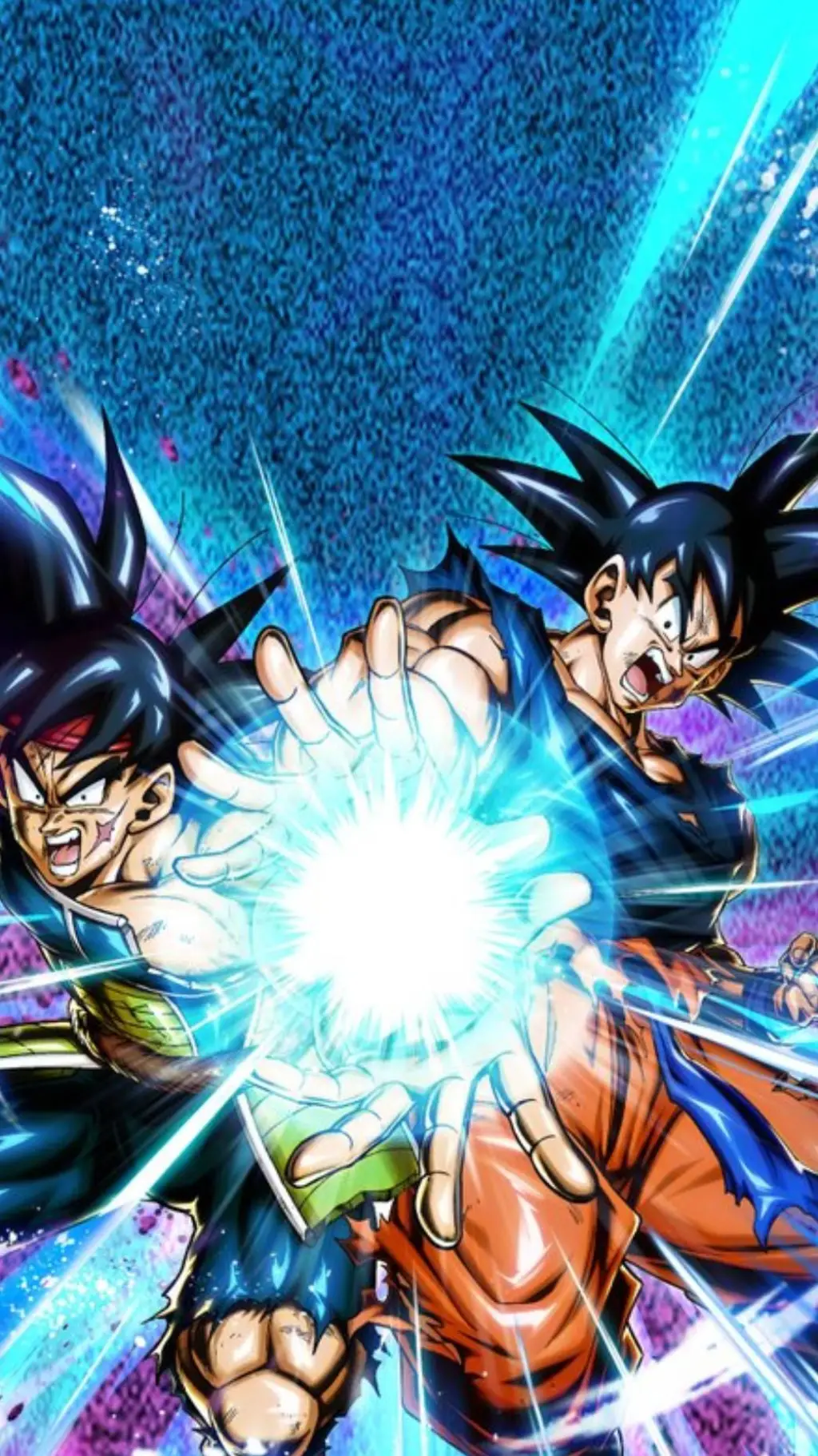 ai character: Bardock and Goku background