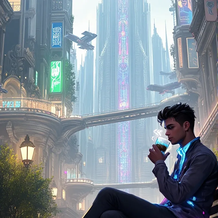 chat with ai character: Nexo