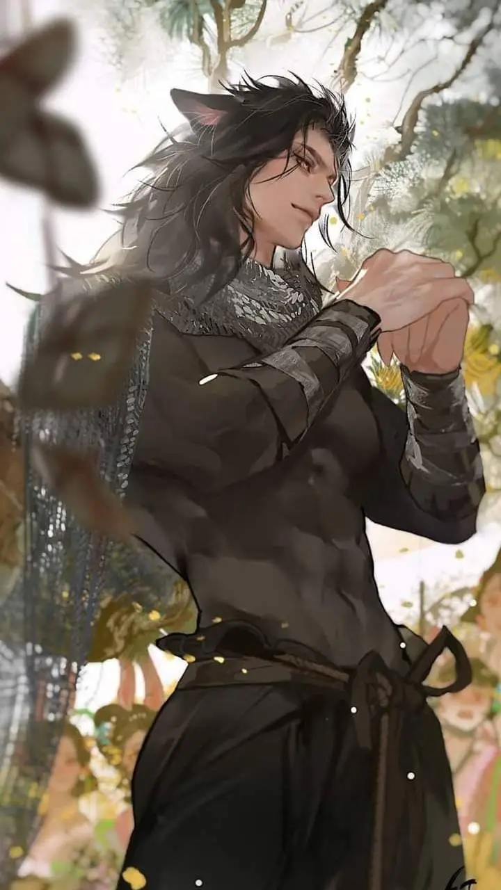 ai character: jacket  background