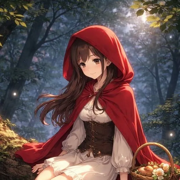 chat with ai character: caperucita roja 